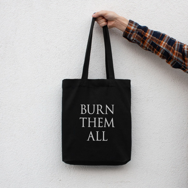 Экосумка GoT "Burn them all", фото 1, цена 370 грн